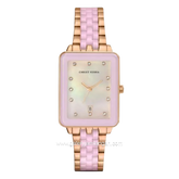 CHRIST VERRA CV 511923L-511 WHT/MOP Women's Watches Pink Rosegold Stainless Steel